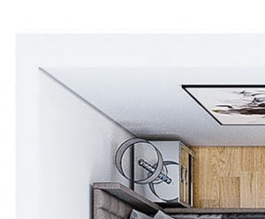 Blackbird 1 Bedroom - 3 Floor Plan